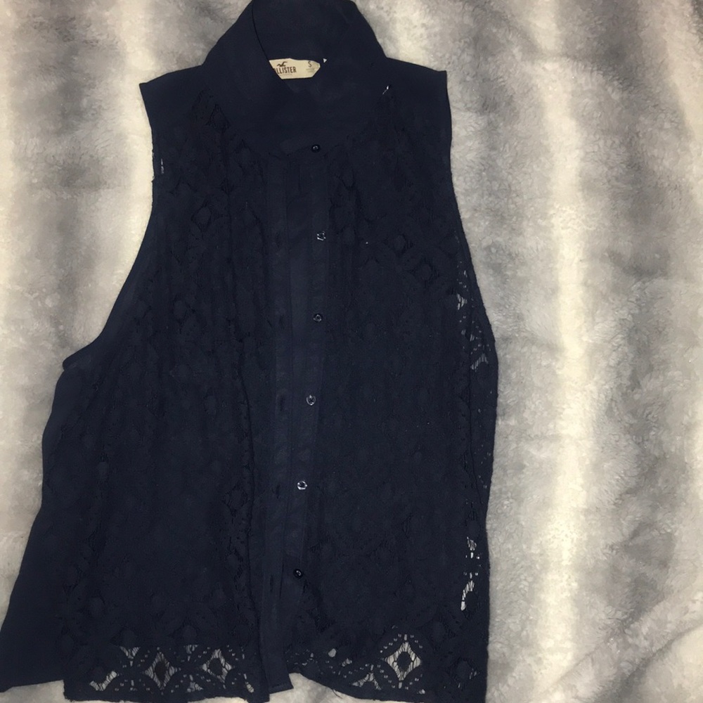 Hollister Floral Vest